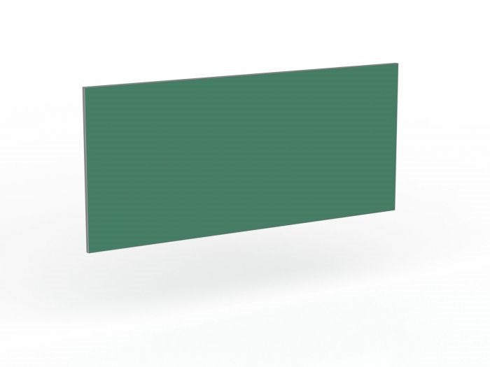 Active25 Desk Hung Screen - 1800 wide x 800 high-Office Partitons-Breathe-Silver-Commercial Traders - Office Furniture