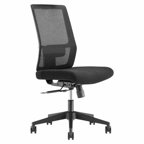 Buro Mantra Mesh Office Chair - Nylon Base-Office Chairs-No Thanks-Flat Pack-Commercial Traders - Office Furniture