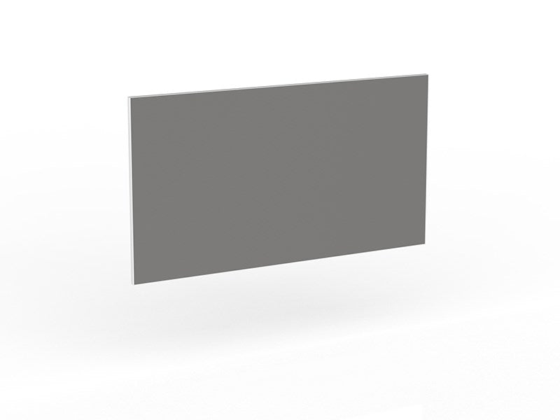 Active25 Desk Hung Screen - 1500 wide x 800 high-Office Partitons-Breathe-White-Commercial Traders - Office Furniture