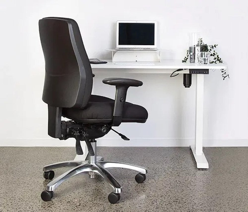 Buro Roma 3L Executive 24/7 - High Back-Office Chairs-Navy-Flat Pack Please-Commercial Traders - Office Furniture