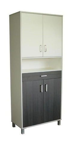 Canvaro - Open Shelf with 4 doors and 1 drawer-Storage-Auckland-Commercial Traders - Office Furniture