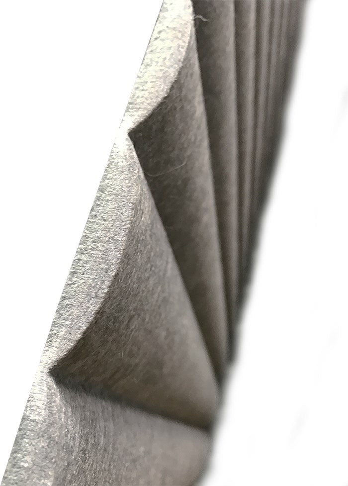 Acoustic Wave Panel - 12mm thick - 2400 x 1200-Noise Reduction-Light Grey-Commercial Traders - Office Furniture