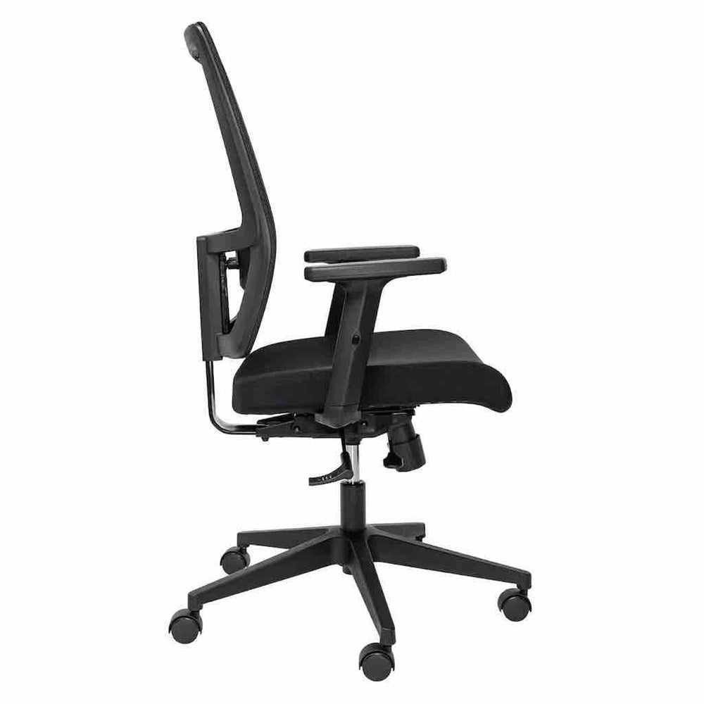 Buro Mantra Mesh Office Chair - Nylon Base-Office Chairs-Yes Please-Flat Pack-Commercial Traders - Office Furniture