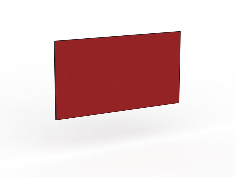 Active25 Desk Hung Screen - 1500 wide x 800 high-Office Partitons-Splice-Black-Commercial Traders - Office Furniture