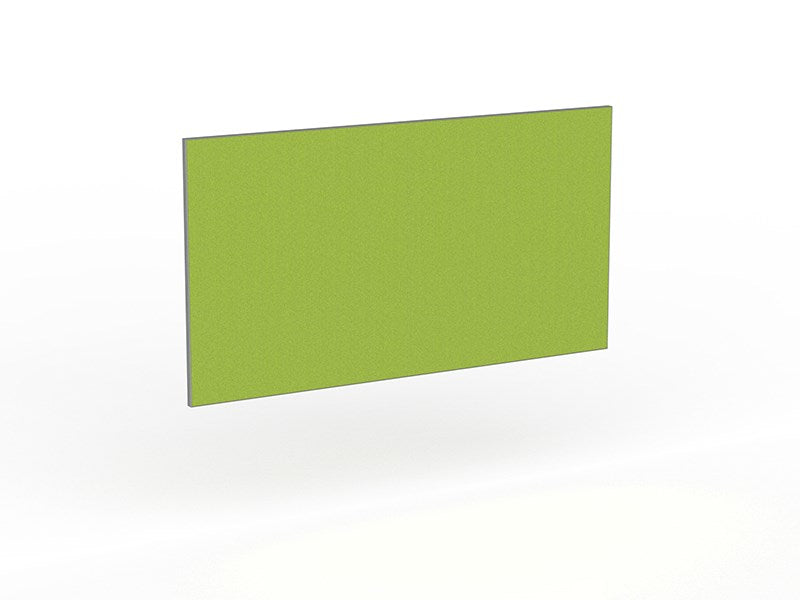 Active25 Desk Hung Screen - 1500 wide x 800 high-Office Partitons-Splice-Silver-Commercial Traders - Office Furniture