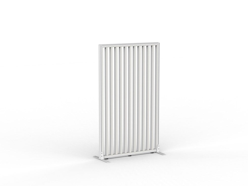 Studio Divide - 1500h x 900w-Office Partitons-White-White-90 Degree-Commercial Traders - Office Furniture
