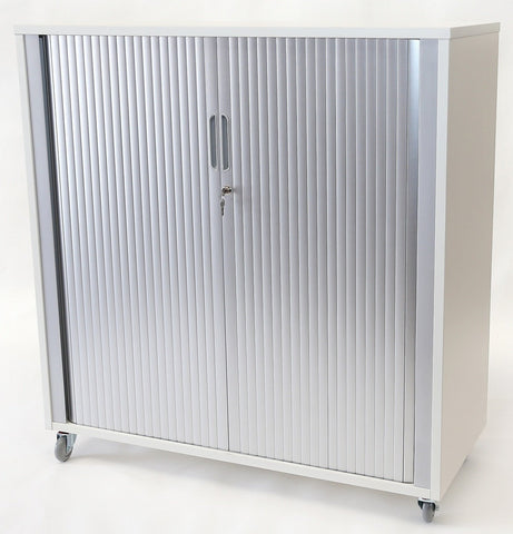 Essentials Tambour - 1200h x 900w-Storage-Toe Kick-Auckland Delivery-Commercial Traders - Office Furniture