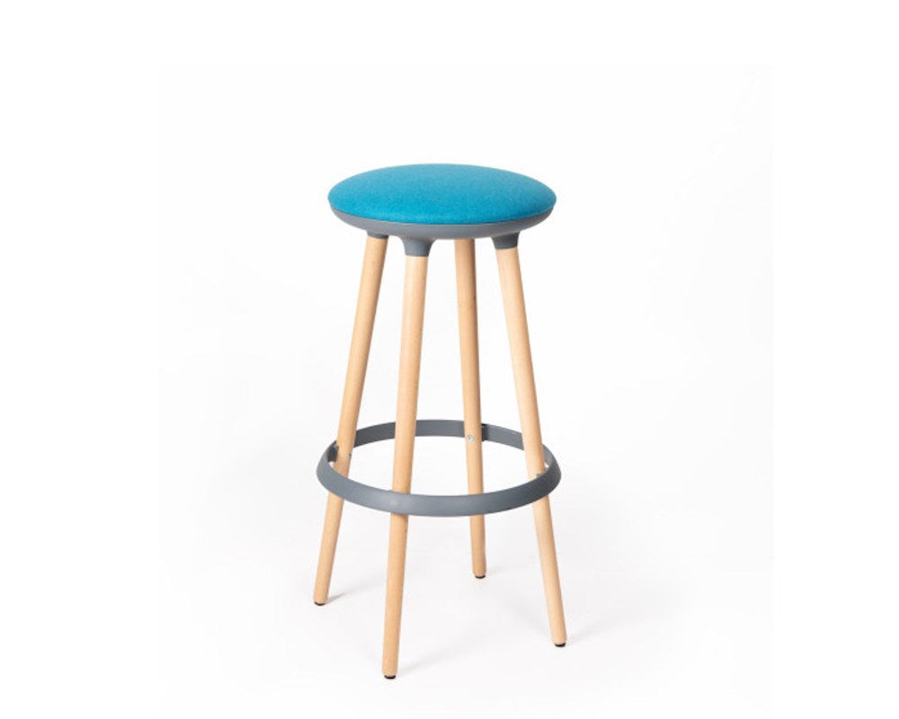 Joy High Stool-Office Chairs-Keylargo-Commercial Traders - Office Furniture