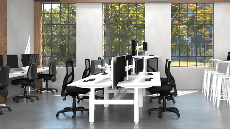 summit electric pod desk