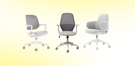 White Office Chairs | Light Grey Office Chairs