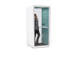 Acoustic pod that allows a quiet space for employees
