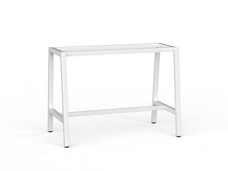 Cubit Bar Leaner Frame-Barleaners-1600 x 800-White-Commercial Traders - Office Furniture