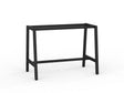 Cubit Bar Leaner Frame-Barleaners-1600 x 800-Black-Commercial Traders - Office Furniture