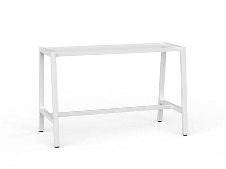 Cubit Bar Leaner - Frame Only-Meeting Room Furniture-1800 x 900 (Top Size)-White-Commercial Traders - Office Furniture