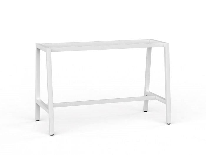 Cubit Bar Leaner Frame-Barleaners-1800 x 900-White-Commercial Traders - Office Furniture