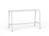 Cubit Bar Leaner Frame-Barleaners-1800 x 900-White-Commercial Traders - Office Furniture