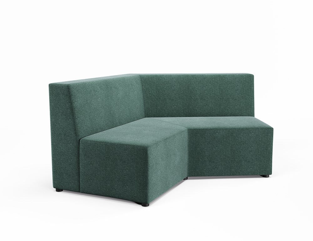 Vista 120° Boomerang Concave-Reception Furniture-Lustrell (Vinyl)-Full Depth-Low-Commercial Traders - Office Furniture