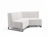 Vista 120° Boomerang Concave-Reception Furniture-Lustrell (Vinyl)-Sleigh-Low-Commercial Traders - Office Furniture