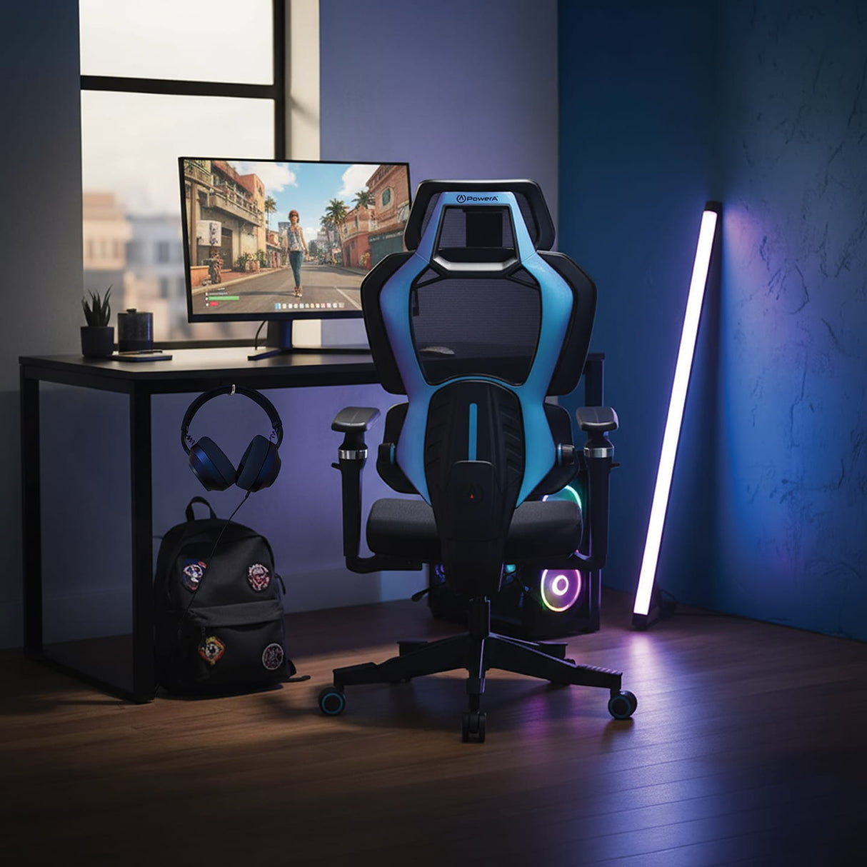 Buro x PowerA Sentinel Gaming Chair-Chairs-Commercial Traders - Office Furniture