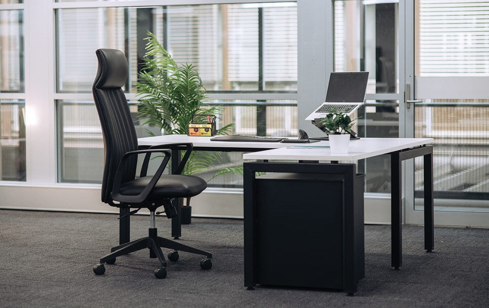 Buro Artemis Highback Chair-Office Chairs-Flat Pack Please-Commercial Traders - Office Furniture