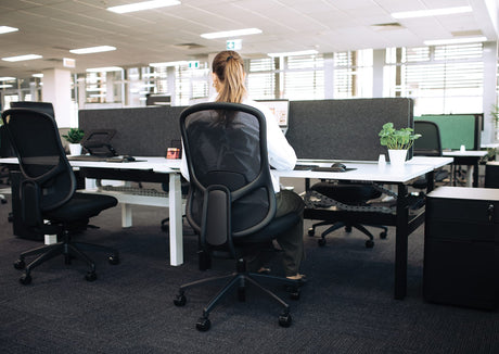Buro Quantum Mesh Chair-Office Chairs-No-No-Flat Pack Please-Commercial Traders - Office Furniture