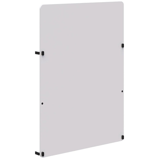 Grid 40 Whiteboard Panel 1200H x 875L x 12mm-Storage-Black-Commercial Traders - Office Furniture