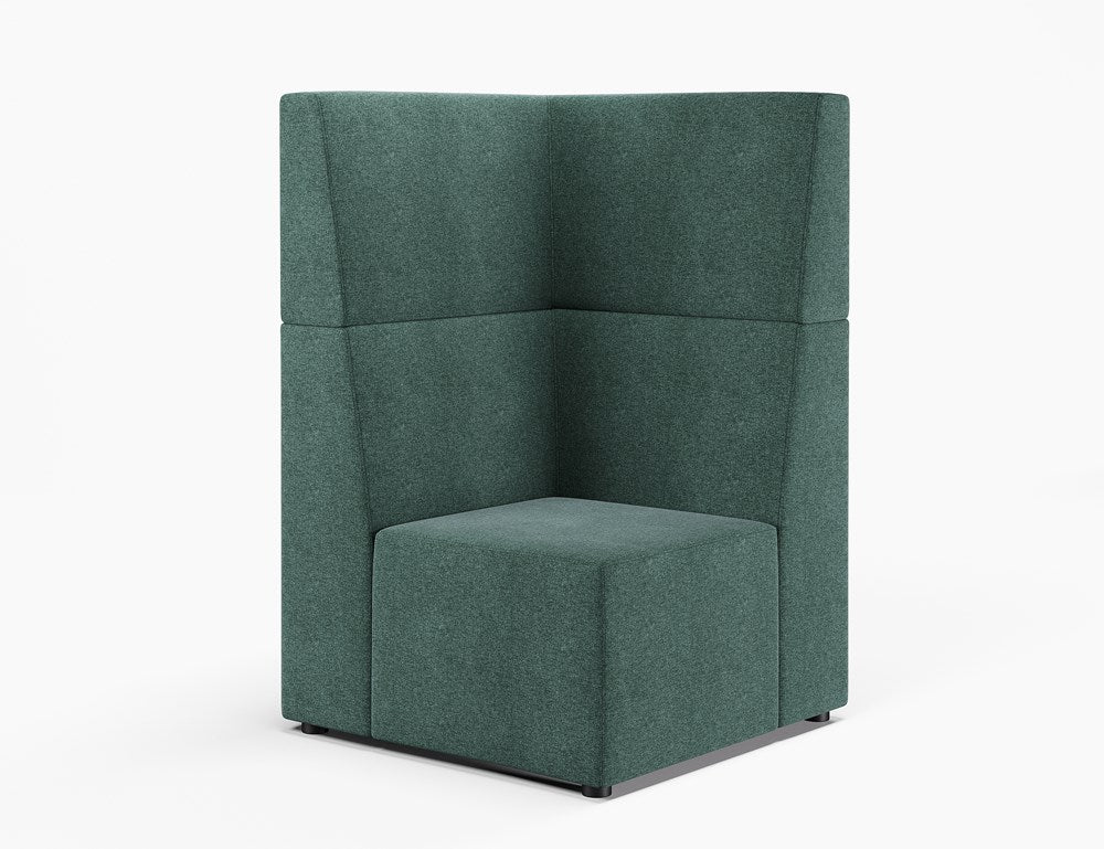 Vista 90° Square Corner-Reception Furniture-Ashcroft-Full Depth-High-Commercial Traders - Office Furniture