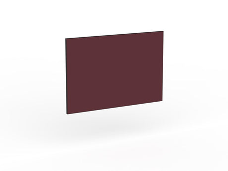 Active25 Desk Hung Screen - 1200 wide x 800 high-Office Partitons-Crown-Black-Commercial Traders - Office Furniture