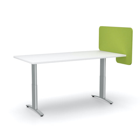 Acoustic Desk Divider-Acoustic-Apple Green-Commercial Traders - Office Furniture
