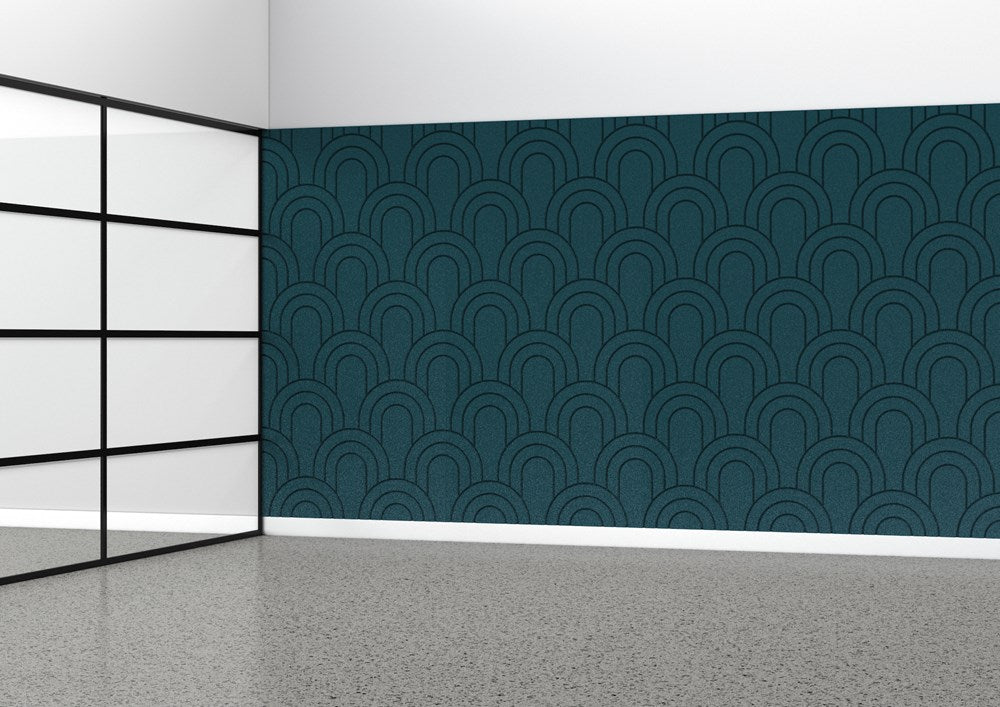 Acoustic Engraved Panel - 12mm thick - 2400 x 1200-Noise Reduction-Linen-Commercial Traders - Office Furniture