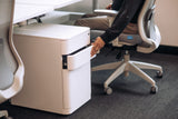 Buro MyWorkSpace Mobile Pedestal-Storage-White-Commercial Traders - Office Furniture