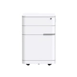 Buro MyWorkSpace Mobile Pedestal-Storage-White-Commercial Traders - Office Furniture