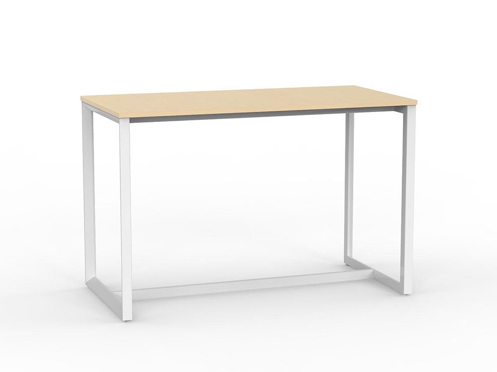 Anvil Bar Leaner 1600 x 800-Meeting Room Furniture-Nordic Maple-White-Commercial Traders - Office Furniture