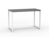 Anvil Bar Leaner 1600 x 800-Meeting Room Furniture-Silver-White-Commercial Traders - Office Furniture