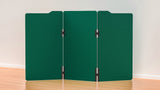 Milford Acoustic Freestanding 3 Partition - 1800h x 1000w -24mm thick-Noise Reduction-Forest Green-Commercial Traders - Office Furniture
