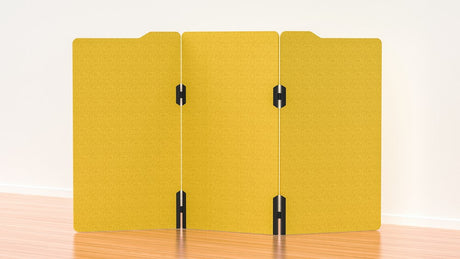 Milford Acoustic Freestanding 3 Partition - 1800h x 1000w -24mm thick