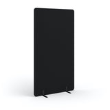 Acoustic Freestanding Partition - 1800h x 1000w -24mm thick-Noise Reduction-Black-Commercial Traders - Office Furniture