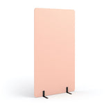 Acoustic Freestanding Partition - 1800h x 1000w -24mm thick-Noise Reduction-Blush Pink-Commercial Traders - Office Furniture