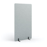 Acoustic Freestanding Partition - 1800h x 1000w -24mm thick-Noise Reduction-Dark Silvery Grey-Commercial Traders - Office Furniture