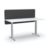 Acoustic 24 mm Desk Screen Modesty Panel (600mm high)-Acoustic-600 x 1200-Sesame Grey-Commercial Traders - Office Furniture