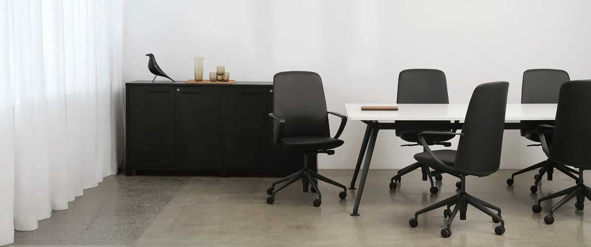 Aero Executive-Office Chairs-Midback-Unassembled-Commercial Traders - Office Furniture