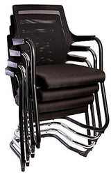 Affari Cantilever Chair-Meeting Room Furniture-Chrome-Nationwide Delivery-Commercial Traders - Office Furniture