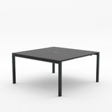 Alti 2 Person Pod Desk 1500W-Desking-Black-Black-Commercial Traders - Office Furniture