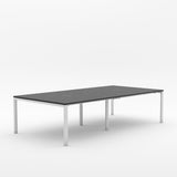 Alti 4 Person Pod Desk 1500-Desking-Black-White-North Island-Commercial Traders - Office Furniture