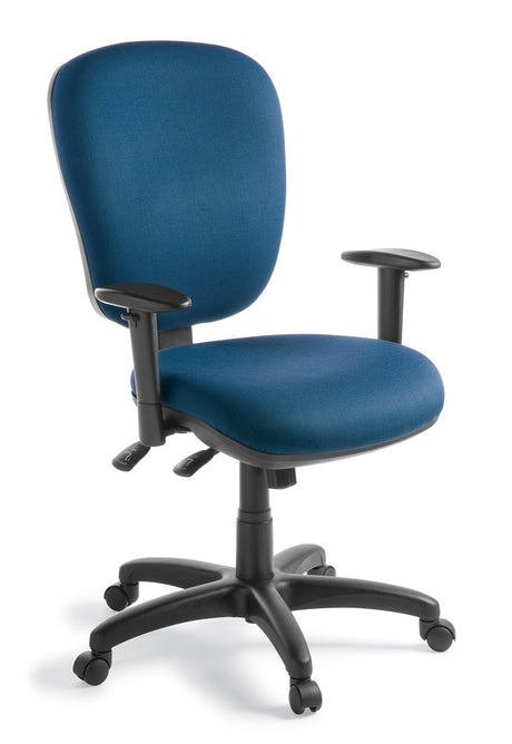 Arena 3 Highback Chair-Office Chairs-Quantum-No Arms Thanks-Commercial Traders - Office Furniture