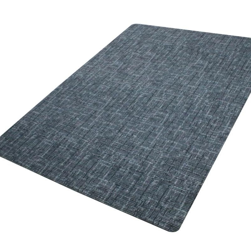 Rubber Chair Mat -PET-Floor Protection-Grey-Commercial Traders - Office Furniture
