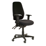 Buro Aura Ergo + Chair-Office Chairs-Black - Quickship-Yes Please-Assembled - Other Areas-Commercial Traders - Office Furniture