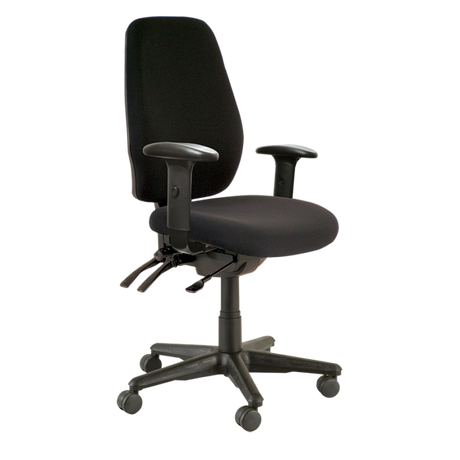 Buro Aura Ergo + Chair-Office Chairs-Black - Quickship-Yes Please-Assembled - Other Areas-Commercial Traders - Office Furniture