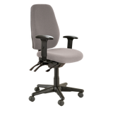 Buro Aura Ergo + Chair-Office Chairs-Charcoal-Yes Please-Flat Pack Please-Commercial Traders - Office Furniture