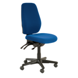 Buro Aura Ergo + Chair-Office Chairs-Dark Blue - Quickship-No Thanks-Assembled - Other Areas-Commercial Traders - Office Furniture